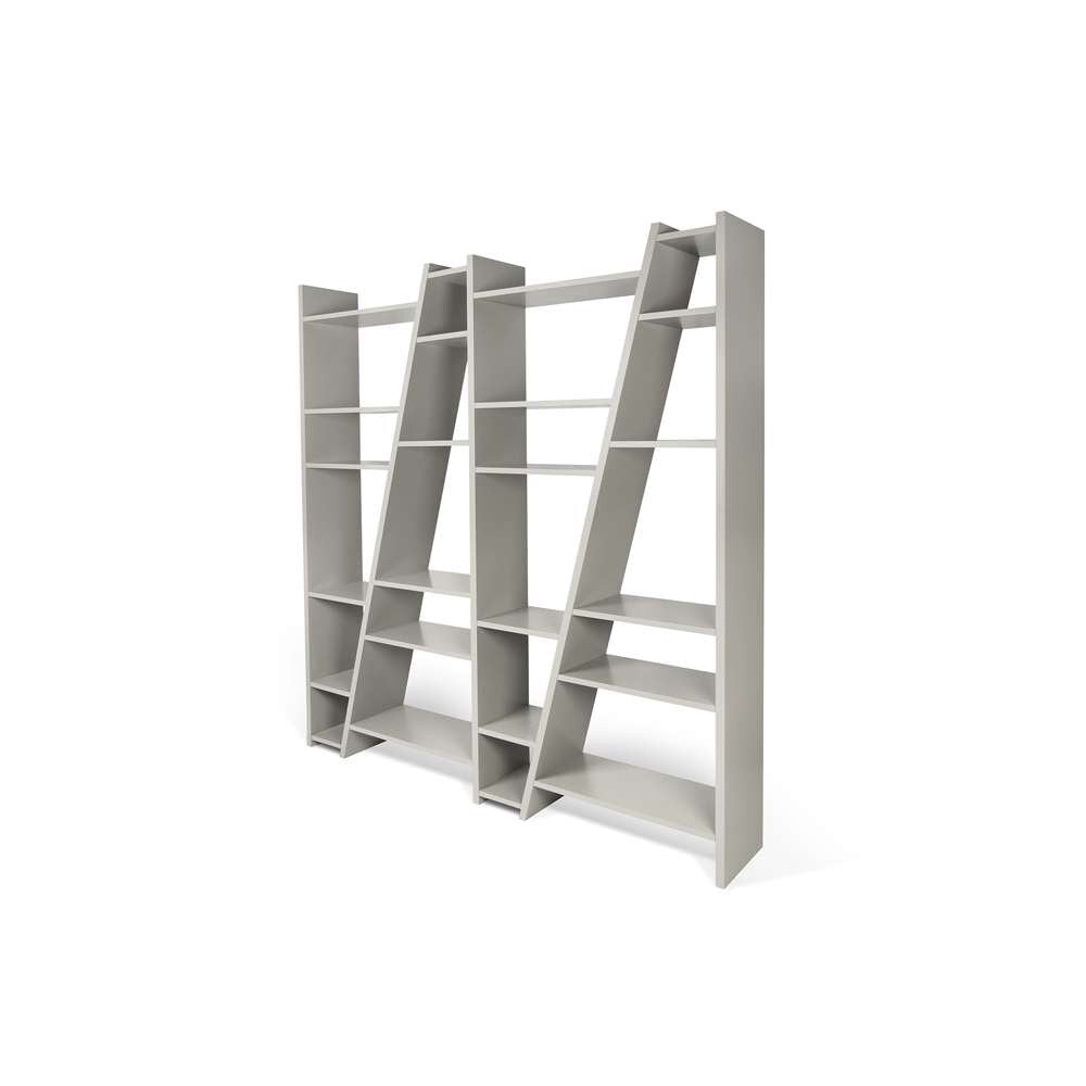 TEMAHOME - Delta Bookcase in Matte Grey - 9500316326 veiw 3