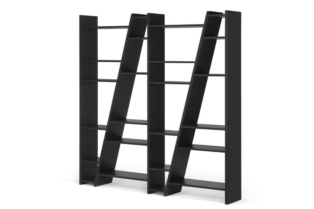 TEMAHOME - Delta Bookcase in Pure Black - 9500315404 veiw 3