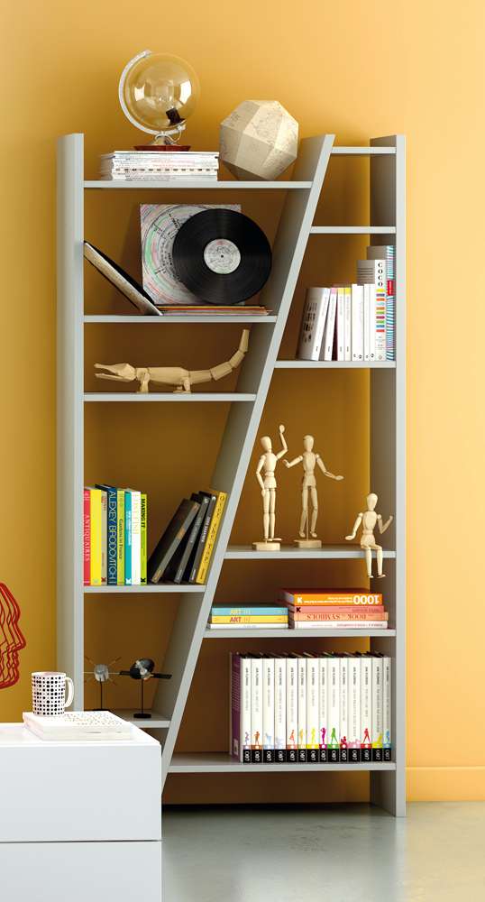 TEMAHOME - Delta Bookcase in Matte Grey - 9500316340 veiw 2