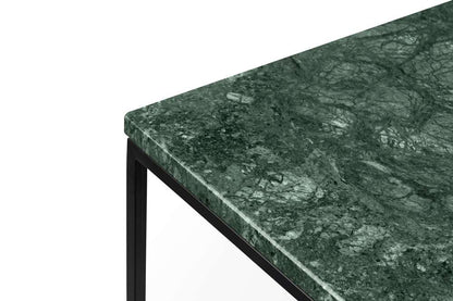 TEMAHOME - Gleam 20x20 Marble-Top Side Table in Green Marble / Black Lacquered Steel - 9500626029 veiw 4
