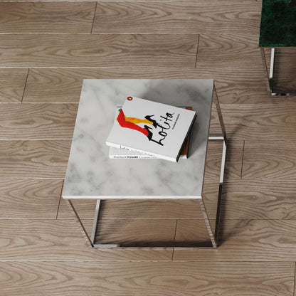 TEMAHOME - Gleam 20x20 Marble-Top Side Table in White Marble / Chrome - 9500626081 veiw 6