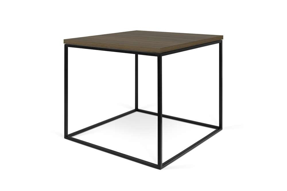 TEMAHOME - Gleam 20X20 Side Table in Walnut / Black - 9500628788 veiw 3