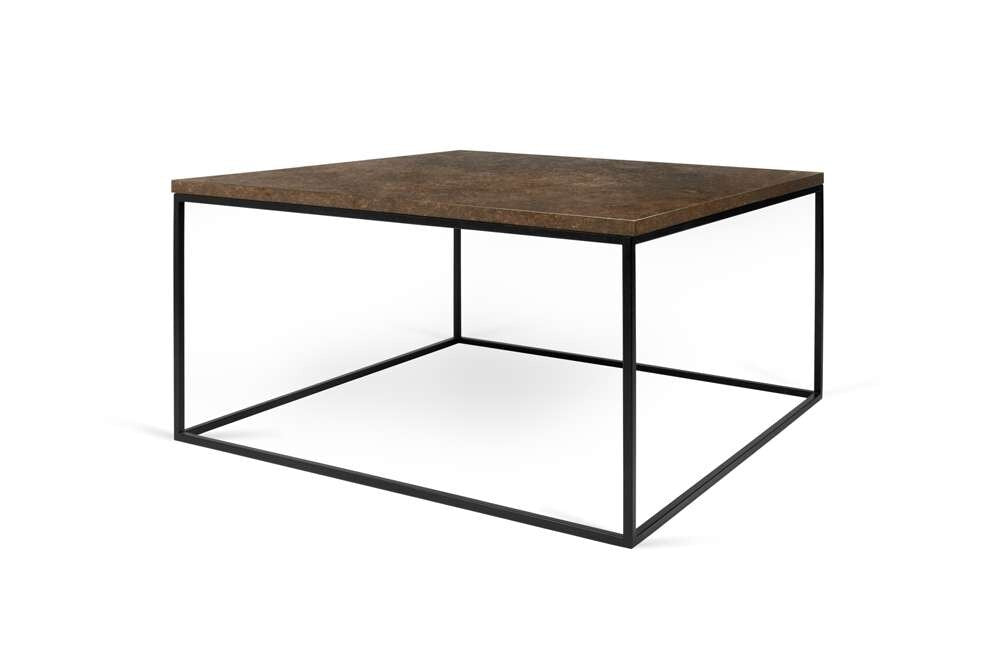 TEMAHOME - Gleam 30x30 Coffee Table in Rusty / Black Steel - 9500626623 veiw 4