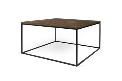 TEMAHOME - Gleam 30x30 Coffee Table in Rusty / Black Steel - 9500626623 veiw 4