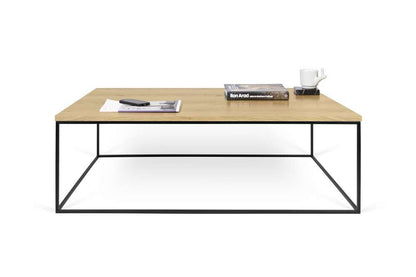 TEMAHOME - Gleam 47x30 Coffee Table  in Oak / Black Lacquered Steel - 9500626647 veiw 2