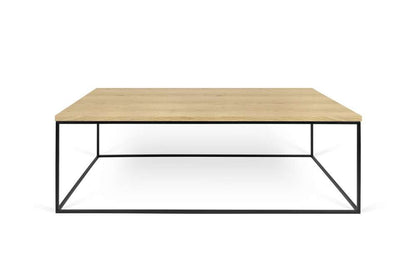 TEMAHOME - Gleam 47x30 Coffee Table  in Oak / Black Lacquered Steel - 9500626647 veiw 4