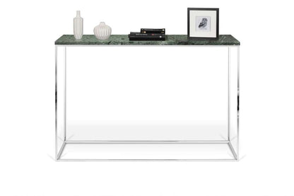 TEMAHOME - Gleam Marble-Top Console in Green Marble and Chrome - 9500629518 veiw 1