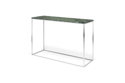 TEMAHOME - Gleam Marble-Top Console in Green Marble and Chrome - 9500629518 veiw 3