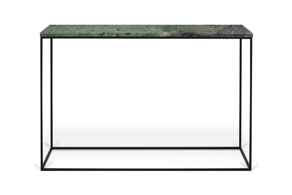 TEMAHOME - Gleam Marble-Top Console in Green Marble / Black - 9500628917 veiw 1