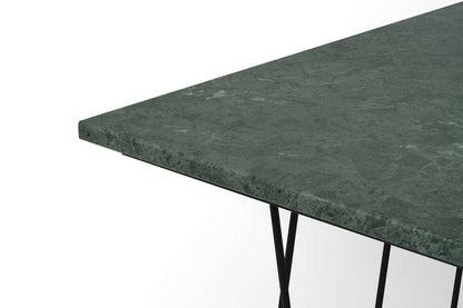 TEMAHOME - Helix 20x20 Marble-Top Side Table in Green Marble / Black Lacquered Steel - 9500627330 veiw 4