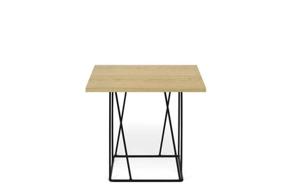 TEMAHOME - Helix 20x20 Side Table  in Oak / Black Lacquered Steel - 9500626838 veiw 1