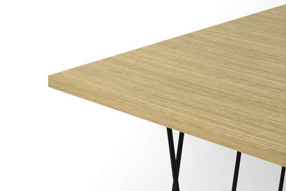 TEMAHOME - Helix 20x20 Side Table  in Oak / Black Lacquered Steel - 9500626838 veiw 4