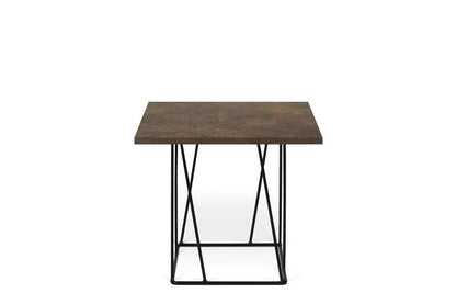 TEMAHOME - Helix 20x20 Side Table  in Rusty Look / Black Lacquered Steel - 9500626852 veiw 1