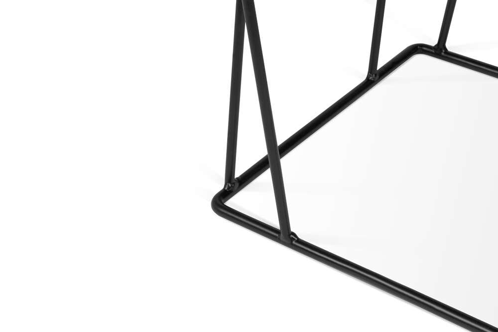 TEMAHOME - Helix 20x20 Side Table  in Rusty Look / Black Lacquered Steel - 9500626852 veiw 5