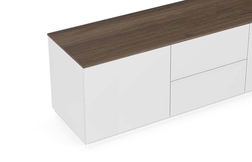 TEMAHOME - Join Sideboard in Walnut and Pure White - 9500405235 veiw 2