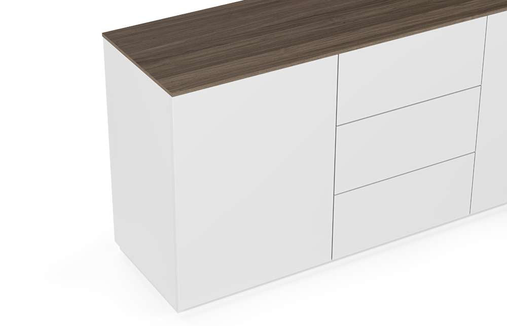 TEMAHOME - Join Sideboard in Walnut / Pure White - 9500404405 veiw 3