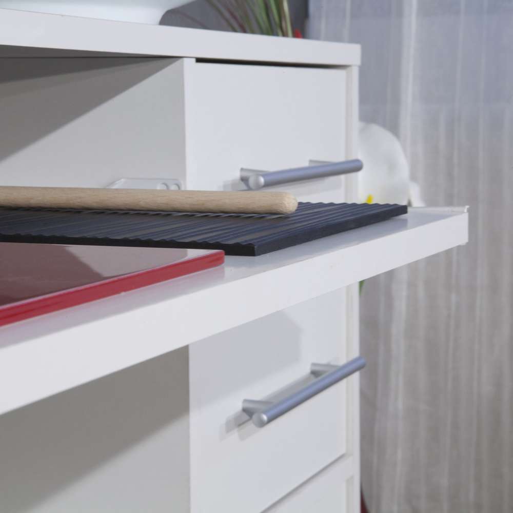 TEMAHOME - Marius Kitchen Trolley in White - E8035A2121A80 veiw 3