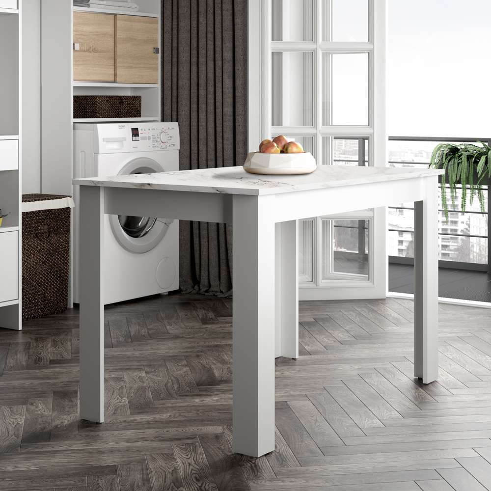 TEMAHOME - Nice Dining Table in White / Marble Look - E2280A2145X00 veiw 7