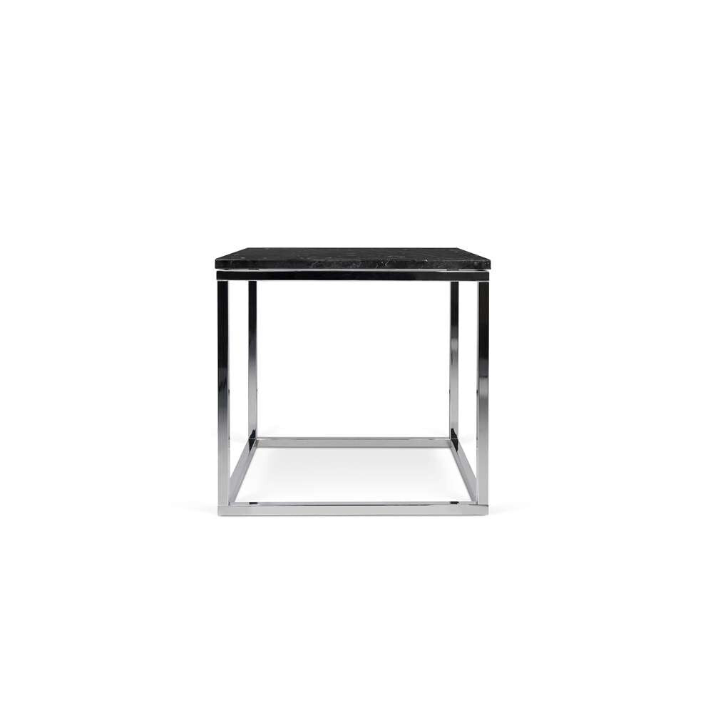 TEMAHOME - Prairie 20X20 Marble End Table in Black Marble Top / Chrome Legs - 9500625022 veiw 3