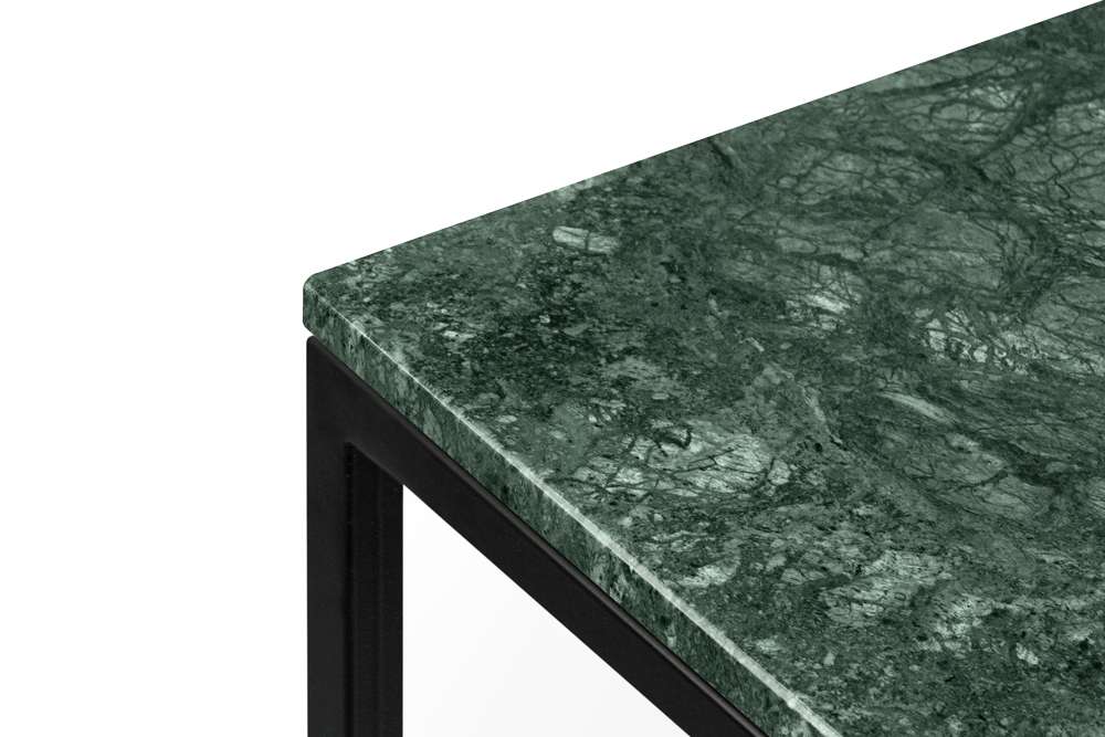 TEMAHOME - Prairie 47X30 Marble Coffee Table in Green Marble Top/Black Lacquered Steel Legs - 9500626692 veiw 4
