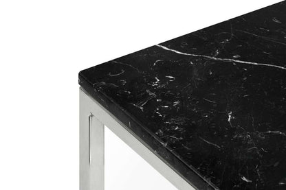 TEMAHOME - Prairie 47X30 Marble Coffee Table in Black Marble Top / Chrome Legs - 9500624926 veiw 4