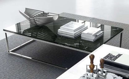 TEMAHOME - Prairie 47X30 Marble Coffee Table in Black Marble Top / Chrome Legs - 9500624926 veiw 6