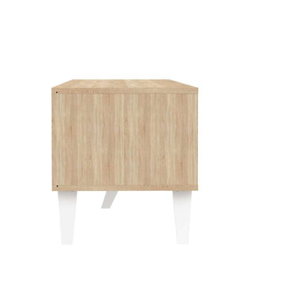 TEMAHOME - Prism TV Stand in Natural Oak Color / White - E3170A3421A01 veiw 5