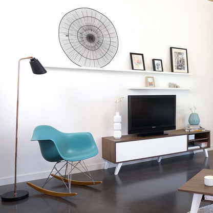 TEMAHOME - Prism TV Stand in Walnut Color / White - E3170A3521A01 veiw 6