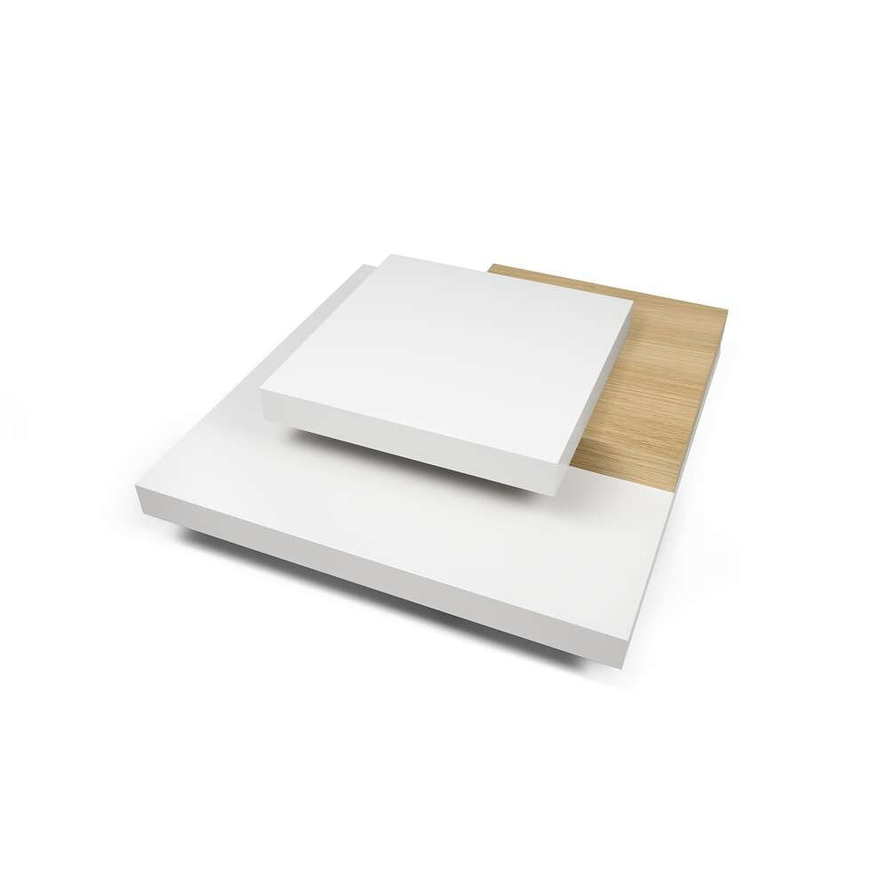 TEMAHOME - Slate 35X35 Coffee Table in Pure White / Oak - 9500625237 veiw 3