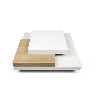 TEMAHOME - Slate 35X35 Coffee Table in Pure White / Oak - 9500625237 veiw 4