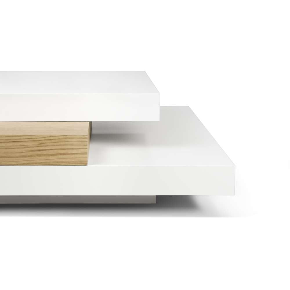 TEMAHOME - Slate 35X35 Coffee Table in Pure White / Oak - 9500625237 veiw 5