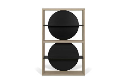 TEMAHOME - Zero Shelving Unit in Light Oak / Pure Black - 9500322228 veiw 1