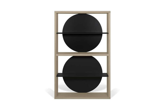 TEMAHOME - Zero Shelving Unit in Light Oak / Pure Black - 9500322228 veiw 1