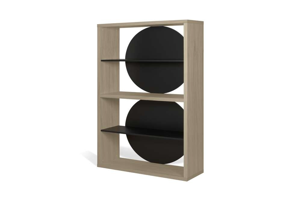 TEMAHOME - Zero Shelving Unit in Light Oak / Pure Black - 9500322228 veiw 4