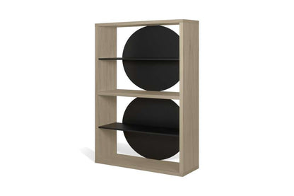 TEMAHOME - Zero Shelving Unit in Light Oak / Pure Black - 9500322228 veiw 4