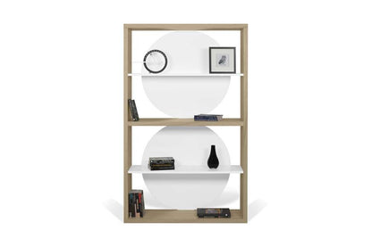TEMAHOME - Zero Shelving Unit in Light Oak / Pure White / Black - 9500322211 veiw 3