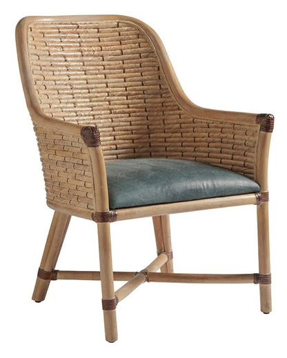 Tommy Bahama Home - Los Altos Keeling Woven Leather Arm Chair - 01-0566-883-41 veiw 1