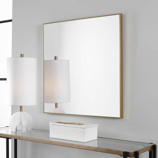 Uttermost - Alexo Gold Square Mirror - 09715 veiw 2