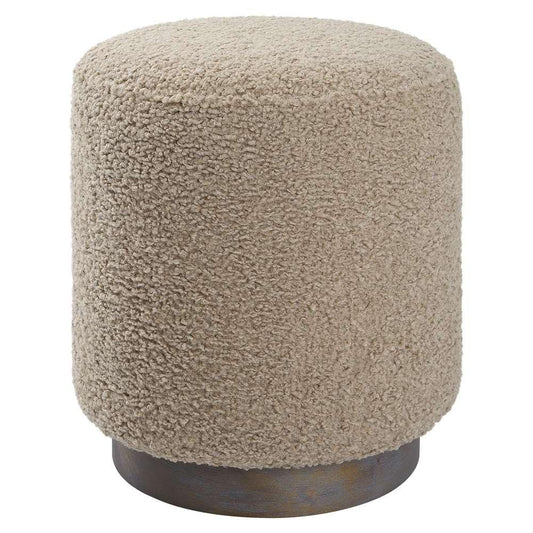 Uttermost - Avila Latte Round Ottoman - 23714 veiw 1
