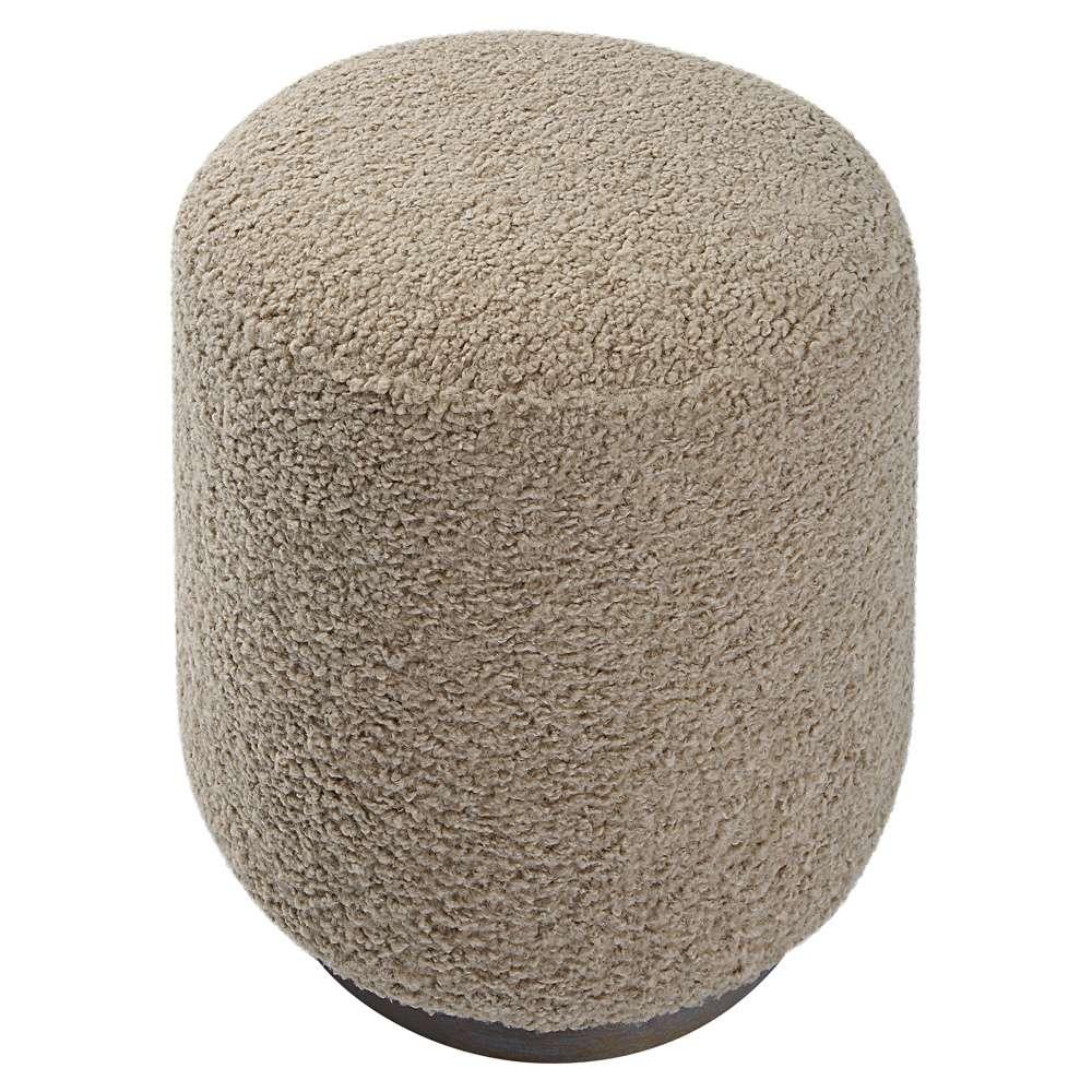 Uttermost - Avila Latte Round Ottoman - 23714 veiw 2