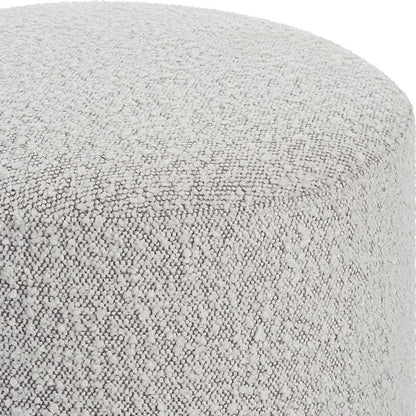 Uttermost - Avila Light Gray Ottoman - 23665 veiw 3