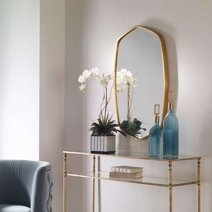 Uttermost - Duronia Antiqued Gold Mirror  - 09382 veiw 3
