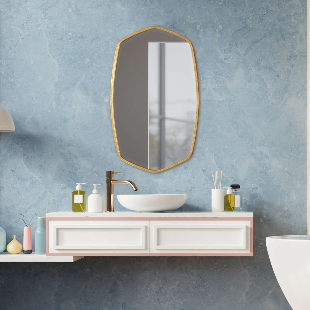 Uttermost - Duronia Antiqued Gold Mirror  - 09382 veiw 4