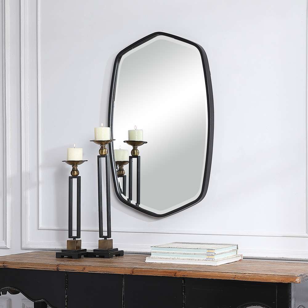 Uttermost - Duronia Black Iron Mirror - 09699 veiw 3