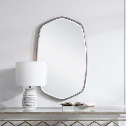 Uttermost - Duronia Brushed Silver Mirror - 09703 veiw 3