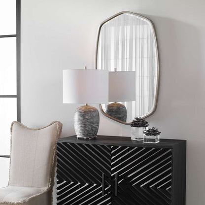 Uttermost - Duronia Brushed Silver Mirror - 09703 veiw 4