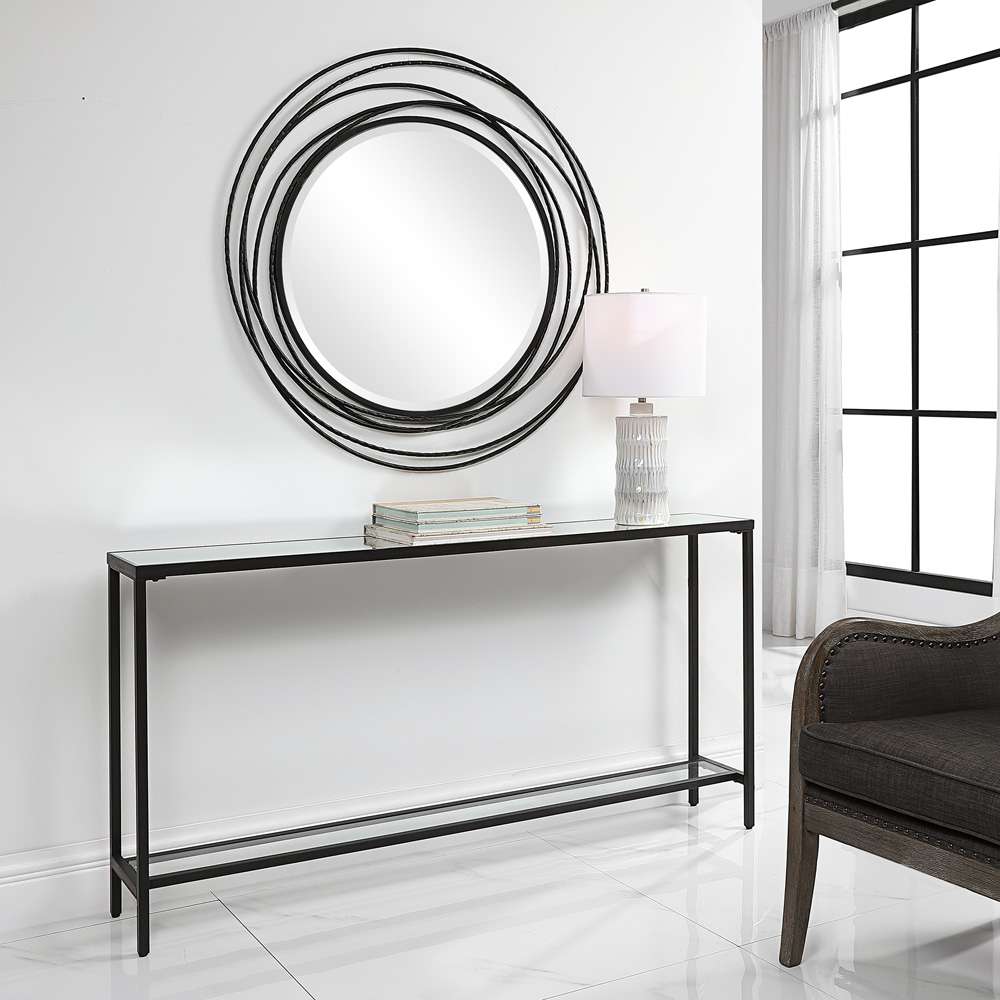 Uttermost - Hayley Black Console Table - 24997 veiw 3