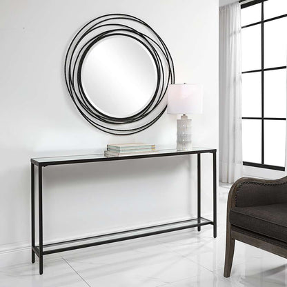 Uttermost - Hayley Black Console Table - 24997 veiw 3