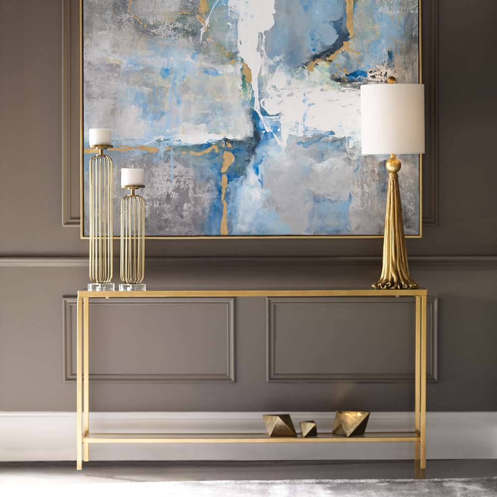 Uttermost - Hayley Gold Console Table - 24685 veiw 4