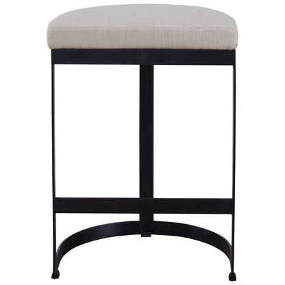 Uttermost - Ivanna Black Iron Counter Stool - 23591 veiw 3
